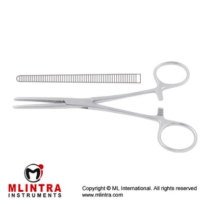 Rochester-Pean Haemostatic Forcep Straight Stainless Steel, 16.5 cm - 6 1/2"